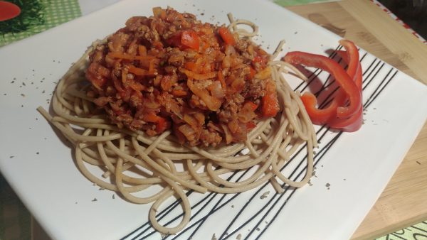 spaghetti bolognese dietetyczne